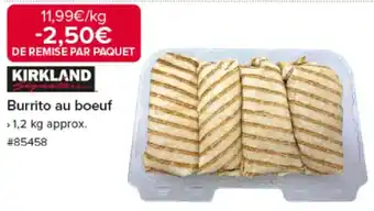 KIRKLAND Burrito au boeuf
