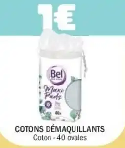 La Foir'Fouille Bel Coton démaquillant offre