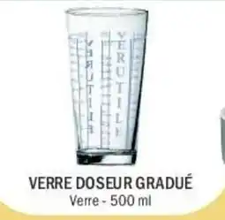 La Foir'Fouille VERRE DOSEUR GRADUÉ offre