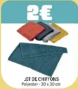 La Foir'Fouille LOT DE CHIFFONS offre