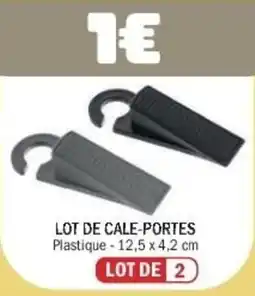 La Foir'Fouille Lot de cale-portes offre