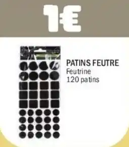 La Foir'Fouille Patins feutre offre