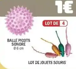 La Foir'Fouille LOT DE JOUETS SOURIS offre