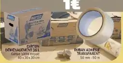 La Foir'Fouille MOTTEZ Carton déménagement offre