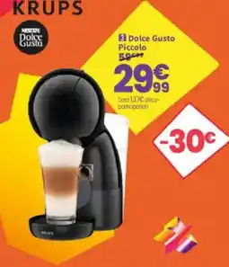 Conforama KRUPS Dolce Gusto Piccolo offre