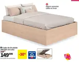 Conforama Luka Cadre de lit adulte offre