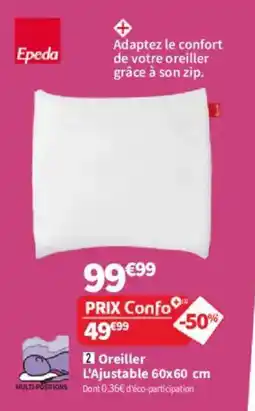Conforama Epeda Oreiller offre
