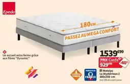 Conforama Epada Matelas Le Mystérieux 2 offre