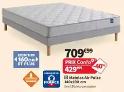 Conforama Matelas Air Pulse offre