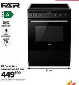 Conforama FAR Cuisinière à induction offre
