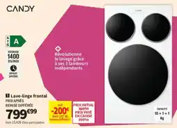 Conforama CANDY Lave-linge frontal offre