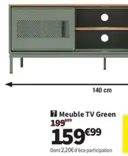 Conforama Meuble TV Green offre