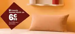 Conforama Coussin Nuance offre