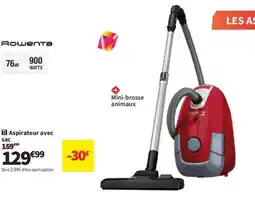 Conforama Rowenta Aspirateur avec sac offre