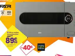 Conforama FAR Micro ondes monofonction offre