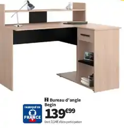 Conforama Begin Bureau d'angle offre