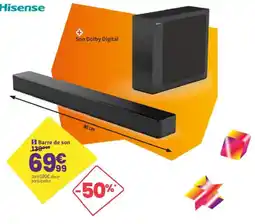 Conforama Hisense Barre de son offre