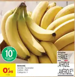 Intermarché BANANE offre