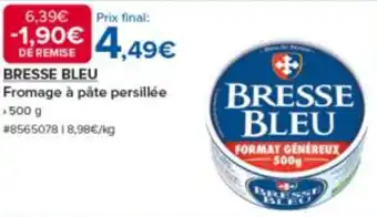 BRESSE BLEU Fromage à pâte persillée
