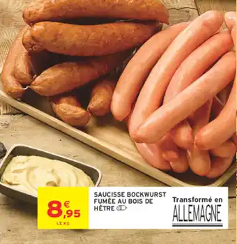 Saucisse Bockwurst