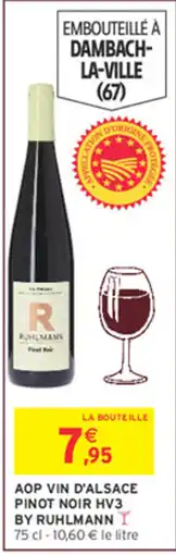 Intermarché Hyper RUHLMANN Pinot Noir offre