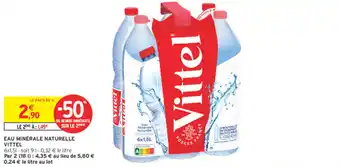 Vittel Eau Minérale Naturelle