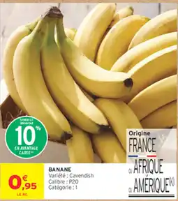 Intermarché Express BANANE offre