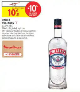 Intermarché Express POLIakov VODKA offre