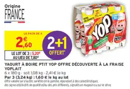 Intermarché Express Yoplait YOP offre