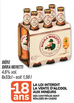Netto BIRRA MORETTI offre