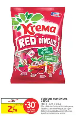 Intermarché Contact Krema RED'DINGUE offre