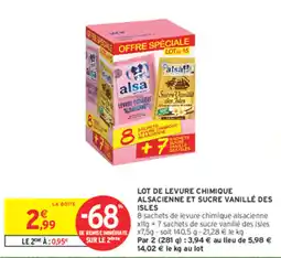Intermarché Express alsa Levure chimique Alsacienne offre