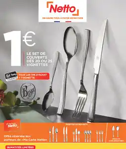 Netto Broggi Set de couverts offre