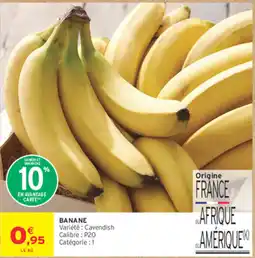 Intermarché Contact BANANE offre