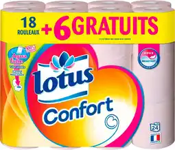 Auchan Lotus papier toilette lotus offre