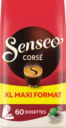 Auchan Senseo dosettes de café corsé senseo offre