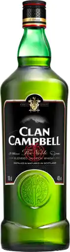 Auchan Clan campbell whisky clan campbell offre