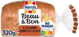 Auchan Harrys pain de mie complet beau & bon harrys offre
