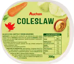 Auchan Auchan coleslaw auchan offre