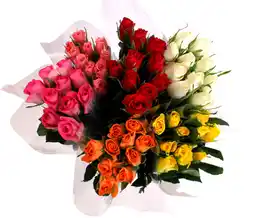 Auchan Sans marque bouquet de 9 roses offre
