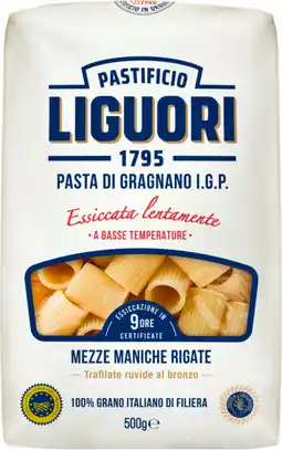 Auchan Pastificio liguori pâtes mezze rigate pastificio liguori igp offre