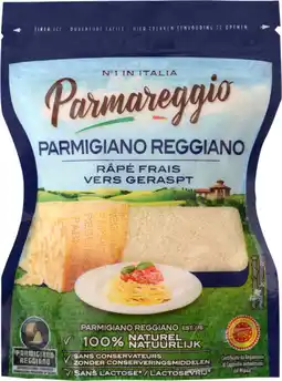 Auchan Parmareggio parmigiano reggiano aop râpé granterre offre