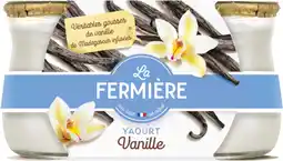 Auchan La fermiere yaourt à la vanille de madagascar la fermiere offre
