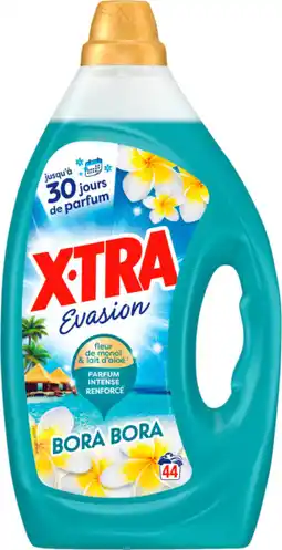 Auchan X tra lessive liquide x-tra evasion offre