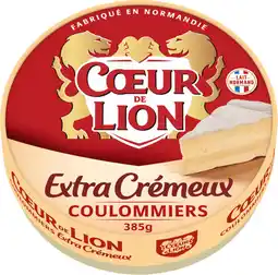 Auchan Coeur de lion extra crémeux coulommiers coeur de lion offre