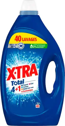 Auchan X tra lessive liquide 4 en 1 x-tra total offre