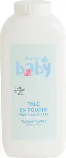 Auchan Auchan baby talc en poudre auchan baby offre