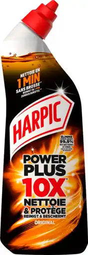 Auchan Harpic gel wc nettoyant power plus harpic offre