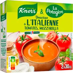 Auchan Knorr & la potagere velouté douceur à l'italienne knorr et la potagère offre
