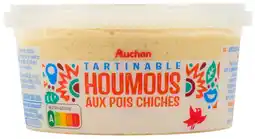 Auchan Auchan tartinable de houmous aux pois chiches auchan offre